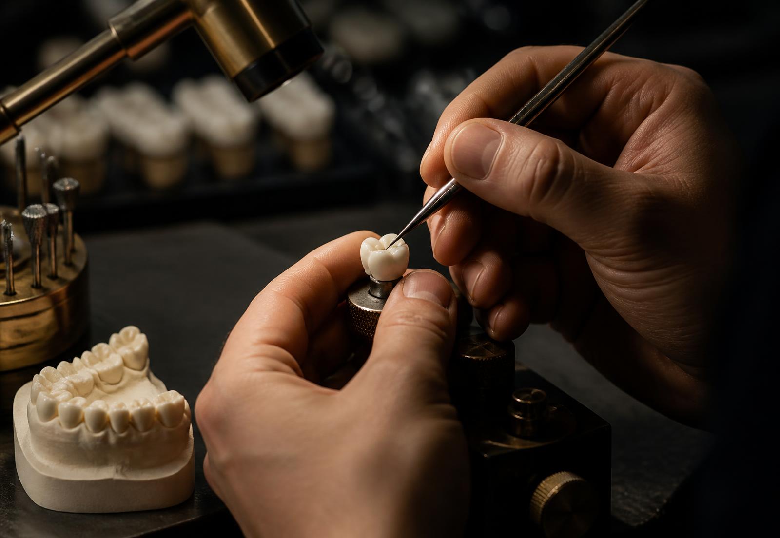 Laboratório de prótese dentária